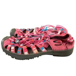 Keen Newport H2 Sport Sandals Big Kids Sz 4 Pink Waterproof